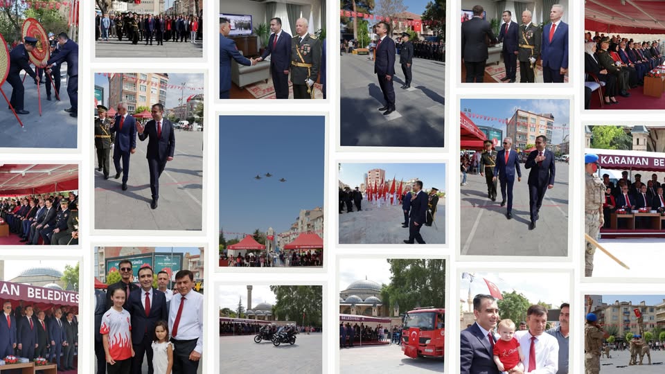 Karaman'da 30 Ağustos Zafer Bayramı Coşkuyla Kutlandı