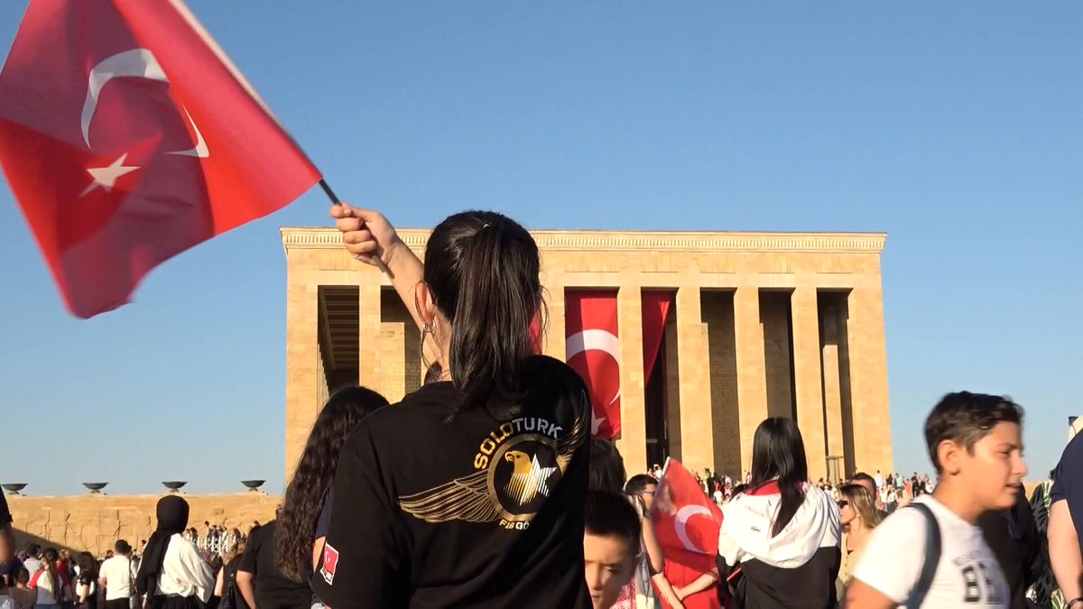 SOLOTÜRK, Anıtkabir Üzerinde 30 Ağustos Coşkusunu Gösterdi