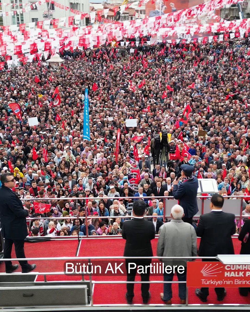 Özgür Özel Sinop'ta Seçmenlerle Buluşacak